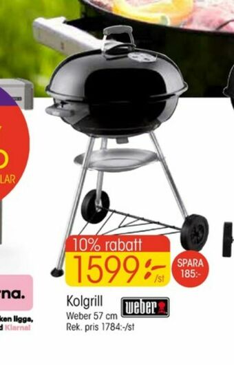 EKO Weber Klotgrill erbjuda