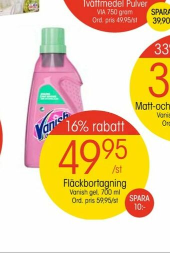 EKO Vanish Oxi Action Fläckborttagning erbjuda