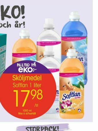 EKO Softlan Sköljmedel erbjuda