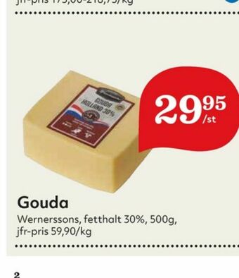 Hemköp Wernerssons Gouda erbjuda