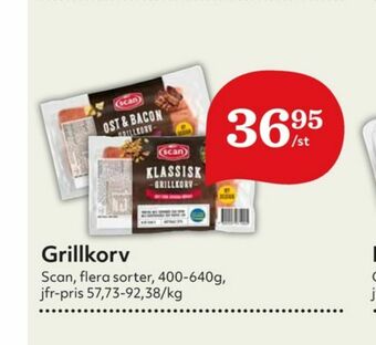 Hemköp Scan Grillkorv erbjuda