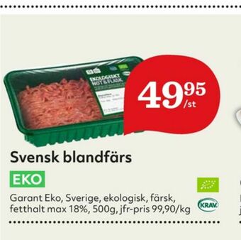 Hemköp Garant Blandfärs erbjuda