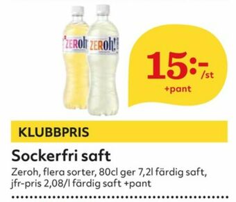 Zeroh Lättdryck