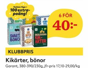 Hemköp Garant Kikärter erbjuda