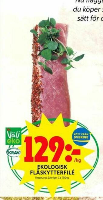 ICA Kvantum Fläskytterfilé erbjuda
