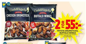 ICA Maxi Guldfågeln Kycklingvingar erbjuda