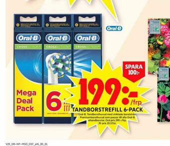 ICA Maxi Braun Oral-B Borstar el-tandborste erbjuda