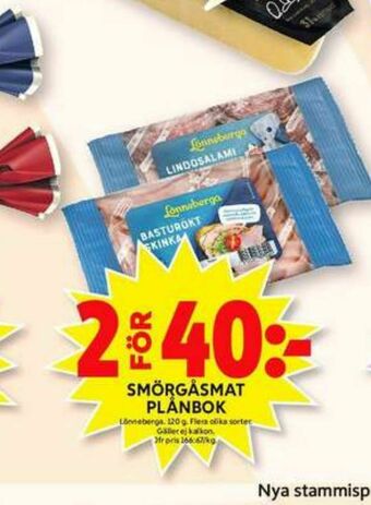 ICA Maxi Lönneberga Skinka erbjuda