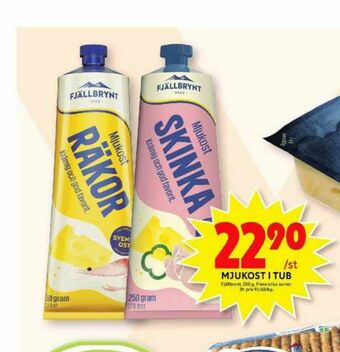 ICA Maxi Fjällbrynt Mjukost erbjuda