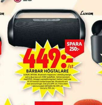 ICA Maxi Luxor Högtalare erbjuda