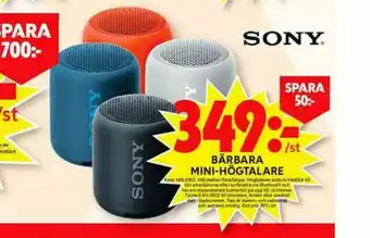 ICA Maxi Sony Högtalare erbjuda