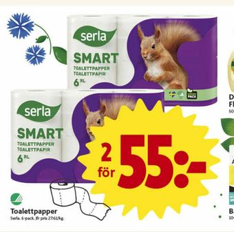 ICA Nära Smart Toalettpapper erbjuda