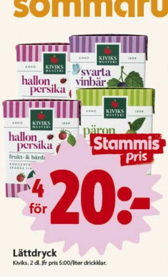 ICA Nära Kivik Lättdryck erbjuda