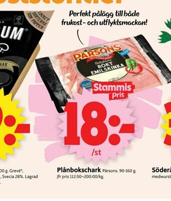 ICA Supermarket Pärsons Skinka erbjuda