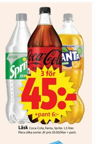 ICA Supermarket Fanta Läskedryck erbjuda
