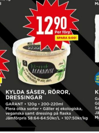Willys Garant Såser kyld erbjuda