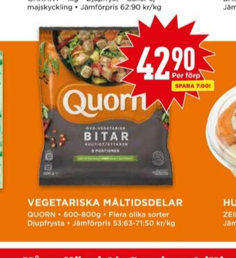 Willys Quorn Vegetarmat erbjuda