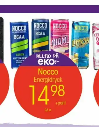 BCAA Päron Energidryck