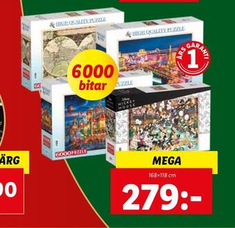 Lidl Clementoni pussel erbjuda