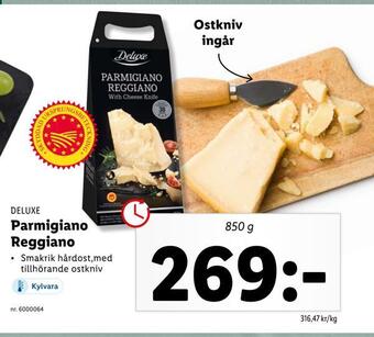 Lidl Parmigiano reggiano erbjuda