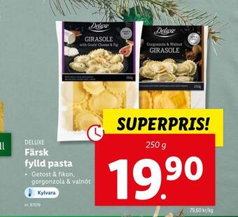 Lidl Färsk fylld pasta erbjuda