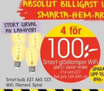 EKO Qnect led lampor erbjuda