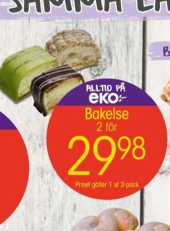 EKO Eko butiksbakat kaffebröd erbjuda