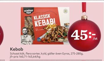 Hemköp Schysst käk kebab erbjuda