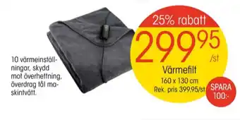 EKO Bolsius värmefilt erbjuda