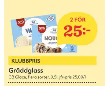 Hemköp Gb glace gräddglass erbjuda