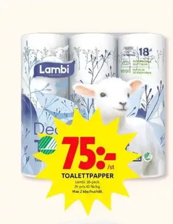 Decorated toalettpapper