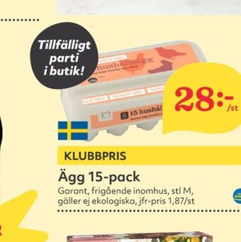 Hemköp Garant ägg erbjuda