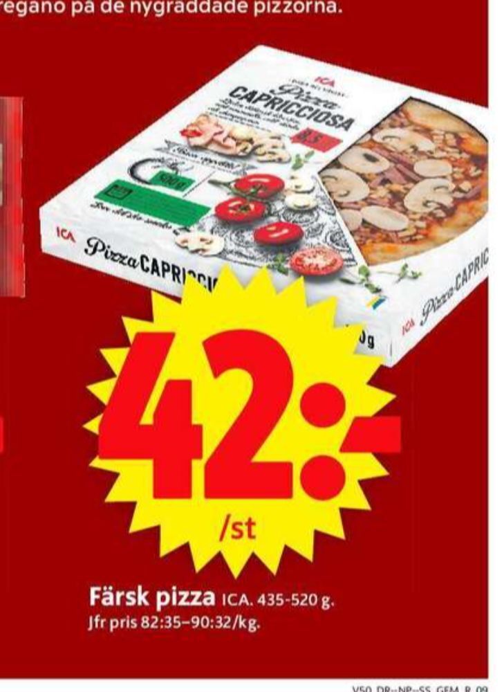 Ica pizza erbjudande hos ICA Supermarket