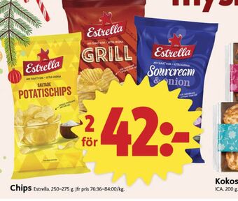 ICA Nära Estrella chips erbjuda