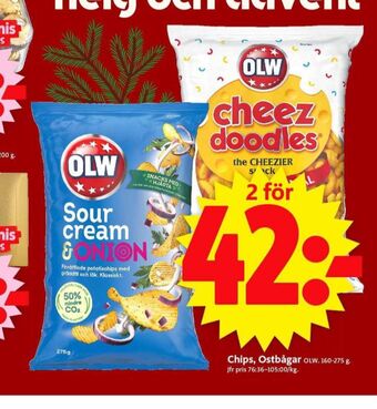 ICA Supermarket Olw chips erbjuda