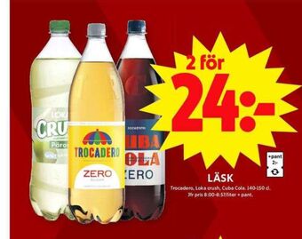 ICA Maxi Päron läskedryck erbjuda