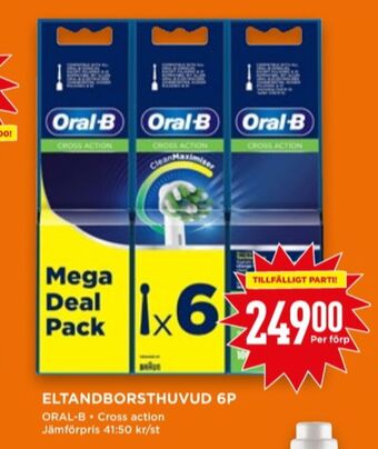 Willys Braun oral-b borstar el-tandborste erbjuda