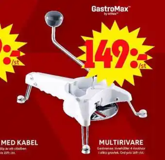 Gastromax rivjärn
