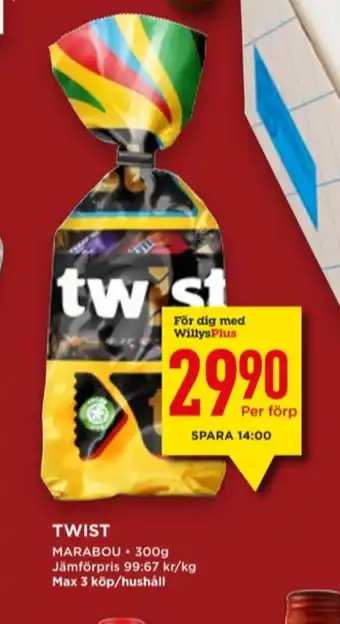 Twist godispåsar
