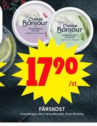 Creme bonjour färskost