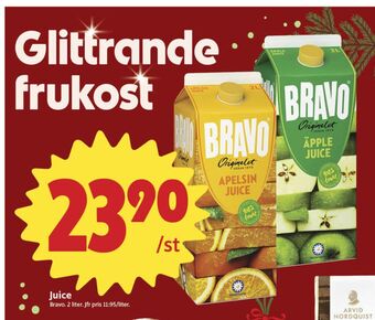 ICA Nära Bravo juice erbjuda
