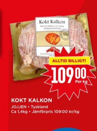 Willys Jojjen kalkon erbjuda