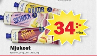 Pekås Fjällbrynt mjukost erbjuda