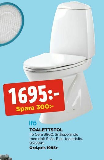 Jem&Fix Toalettstol erbjuda