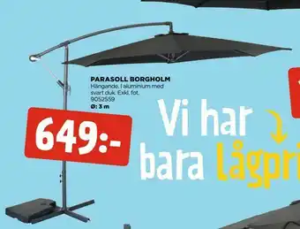 Jem&Fix Parasoll borgholm erbjuda