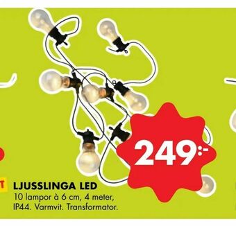 ÖoB Ljusslinga led erbjuda