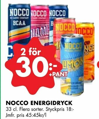 Nocco energidryck