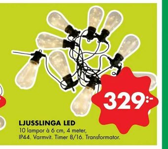 ÖoB Ljusslinga led erbjuda
