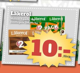 Bonum Matmarknad Läkerol erbjuda