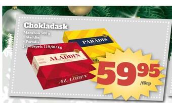 Bonum Matmarknad Chokladask erbjuda